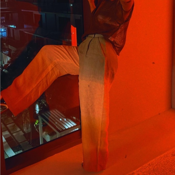 Spice Gradient Rooted Slouched Pant Designed by FeNoel | XS - Picture 6 of 7